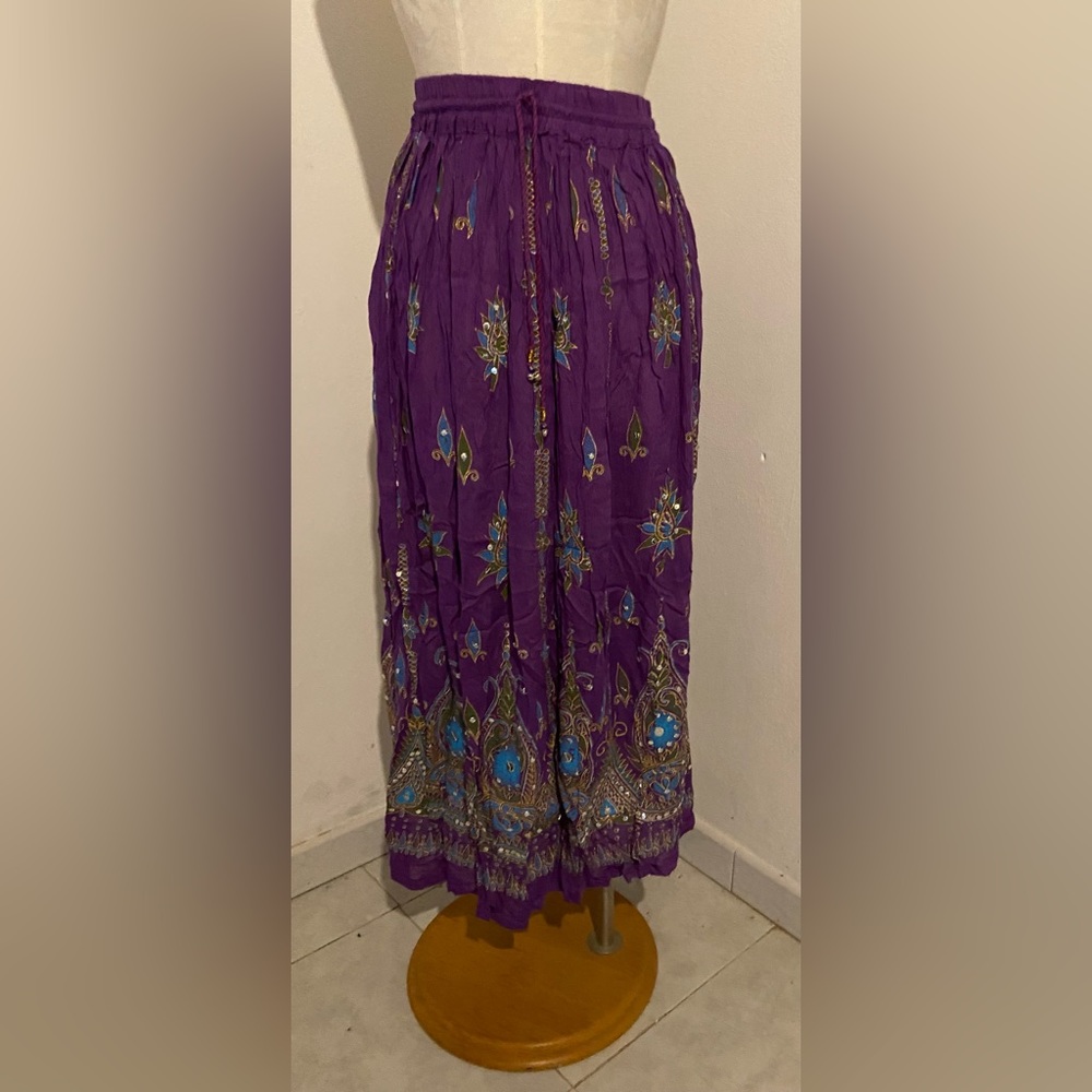 Jeweled Indian Skirt